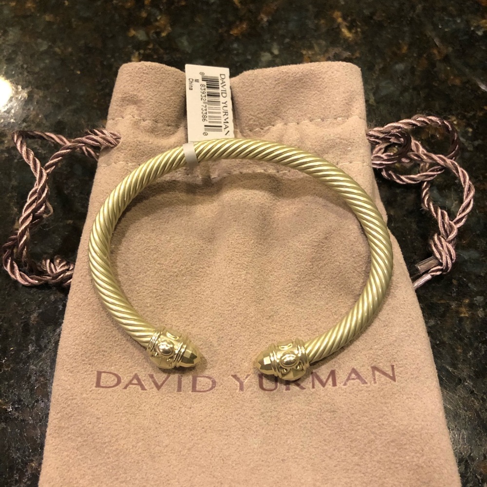Aluminum limited edition David Yurman bracelet